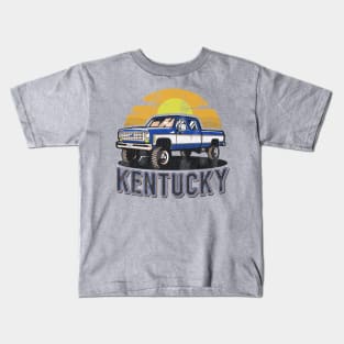 Truckin' in Kentucky Kids T-Shirt